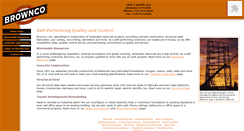Desktop Screenshot of browncoinc.com